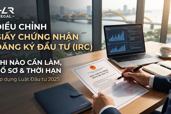 Điều chỉnh Giấy chứng nhận đăng ký đầu tư