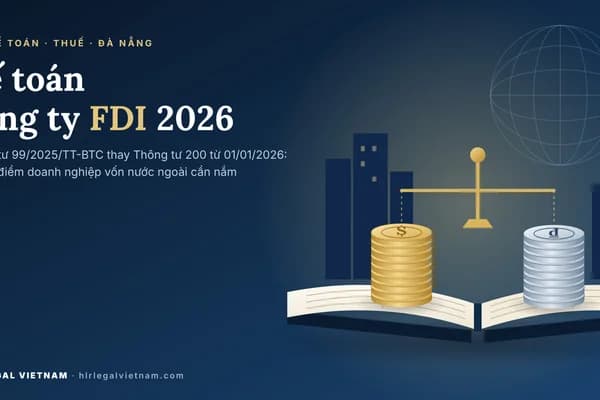 Kế toán cho công ty FDI | HLR Legal