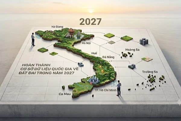 Chính phủ: Dữ liệu quốc gia về đất đai phải xong trong năm nay